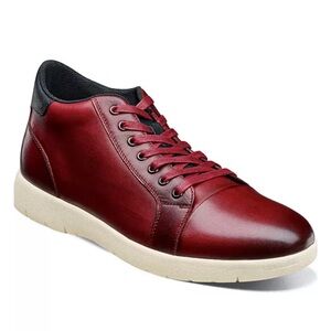 New Men's Harlow Cap Toe Mid Lace Up Sneaker